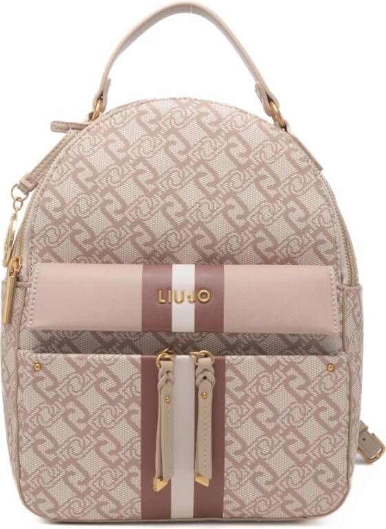 Liu Jo women backpack , Beige, Dames