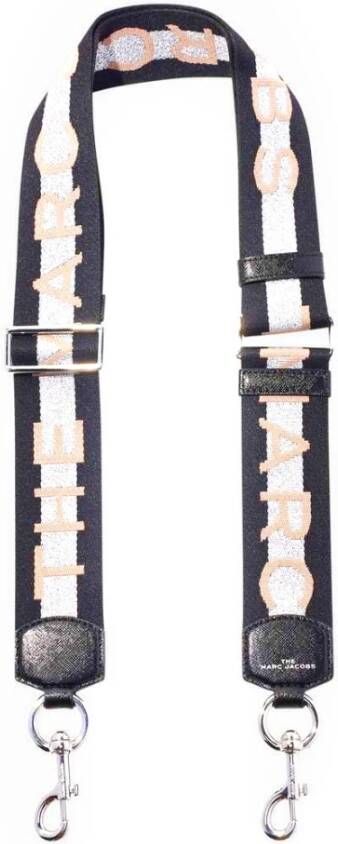 Marc Jacobs De logo singelriem , Zwart, Dames