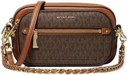 Michael Kors Kruis lichaamstassen , Bruin, Dames