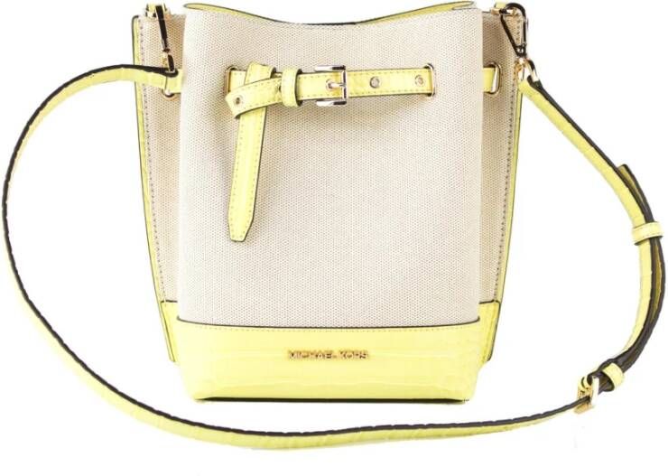 Michael kors tas geel hotsell
