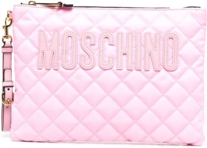 Moschino Clutches Roze Dames