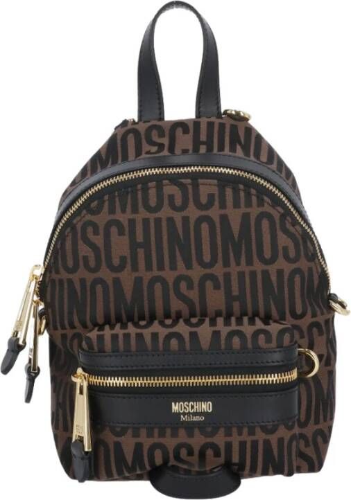 Moschino Rugzakken Bruin Dames