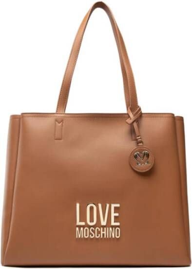Moschino Schoudertassen Bruin Dames