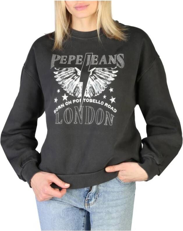 PATRIZIA PEPE Hoodies & Sweatvesten Zwart Dames