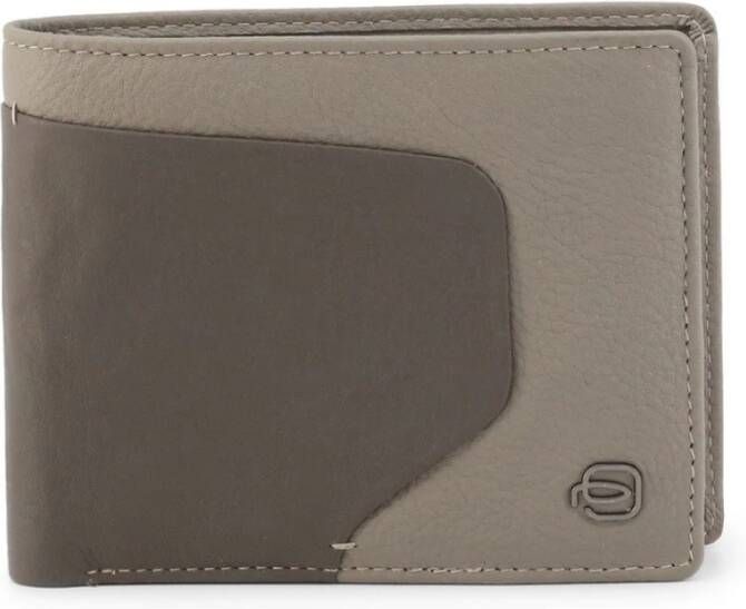 Piquadro Portefeuilles Grijs Heren