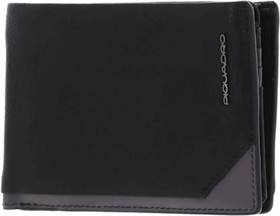 Piquadro Wallets Cardholders , Zwart, Heren