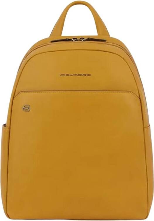 Piquadro Rugzakken Geel unisex