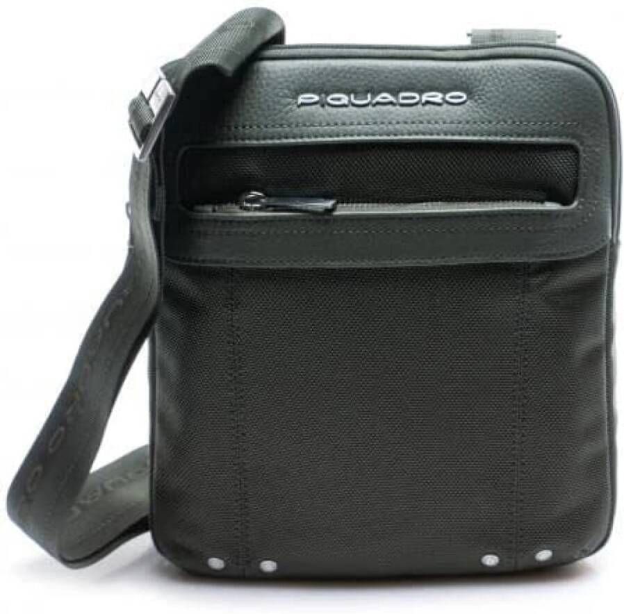 Piquadro Schoudertassen Groen unisex
