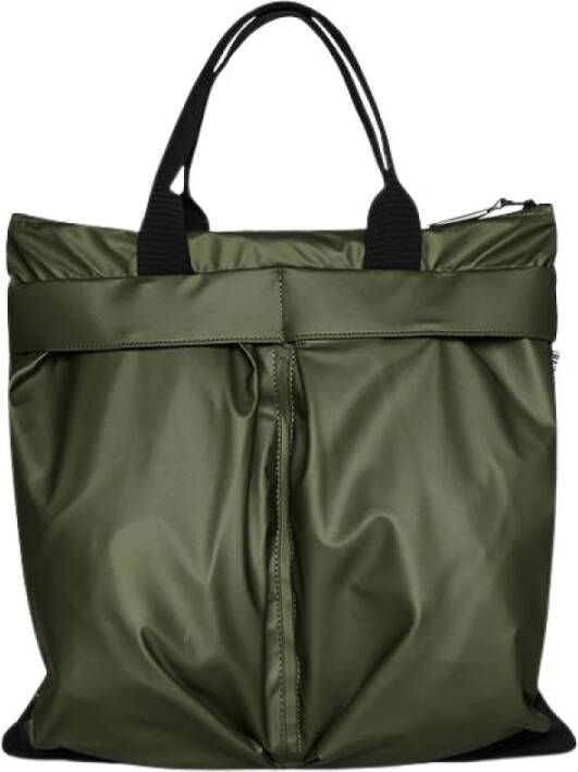 Rains Helmet Bag Evergreen , Groen, Unisex