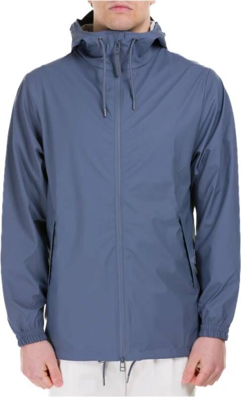 Rains Regenjassen Storm Breaker Blauw
