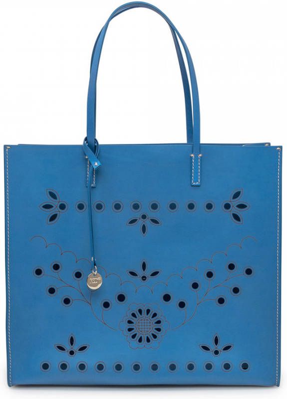 Dames Tassen voor voor Shoppers voor A.P.C Draagtas Met Logoprint in het Blauw 