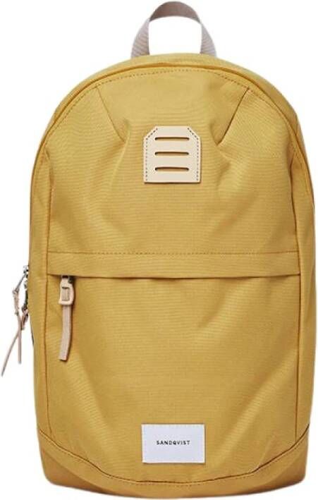 Sandqvist Rugzak Sqa1670 , Geel, Unisex