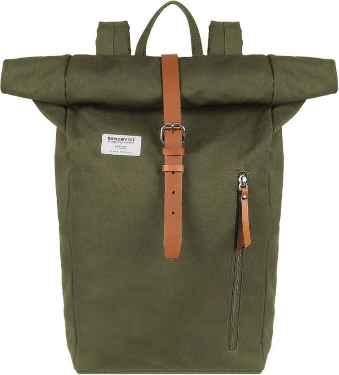 Sandqvist River Hike Backpack in polycotton , Bruin, Unisex