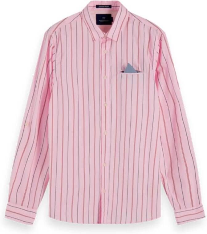Scotch & Soda Zakelijke Overhemden Roze Heren