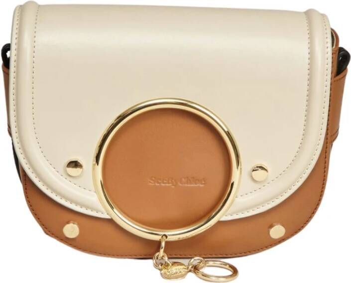 See by Chloé Schoudertassen Beige Dames