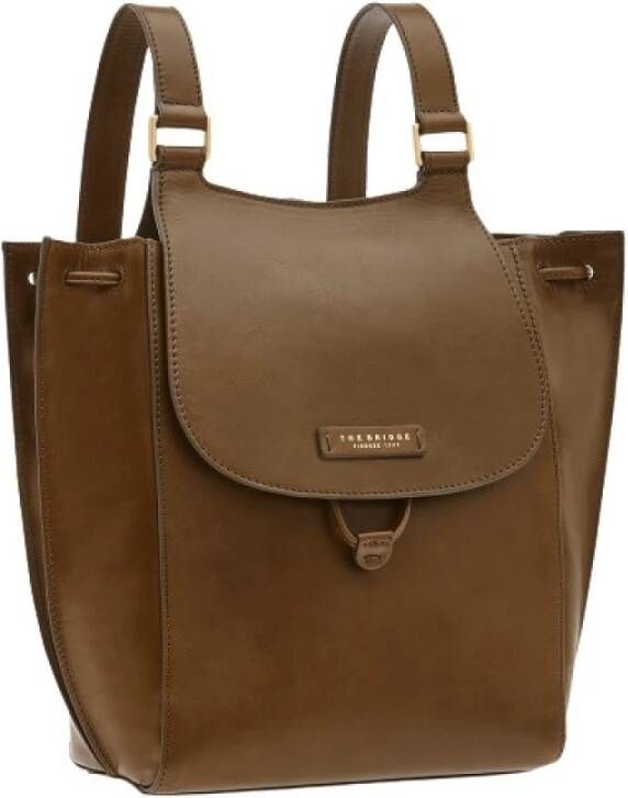 The Bridge Rugzak 0411714N , Groen, Dames