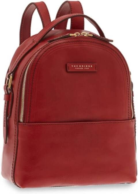 The Bridge Rugzak 04124701 , Rood, Dames