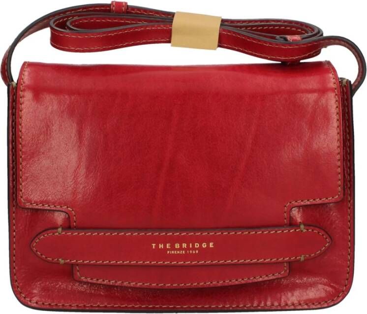 The Bridge 04193001 schoudertassen , Rood, Dames