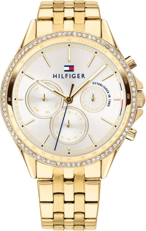 Tommy Hilfiger watch 1781977 , Geel, Dames