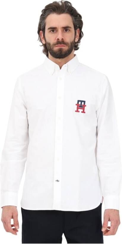 Tommy Hilfiger Zakelijke Overhemden Wit Heren