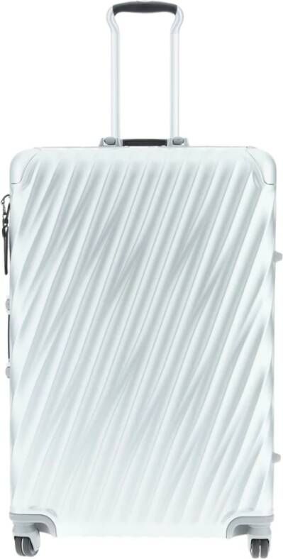Tumi 19 Degree Aluminium Extended Trip Packing silver Harde Koffer