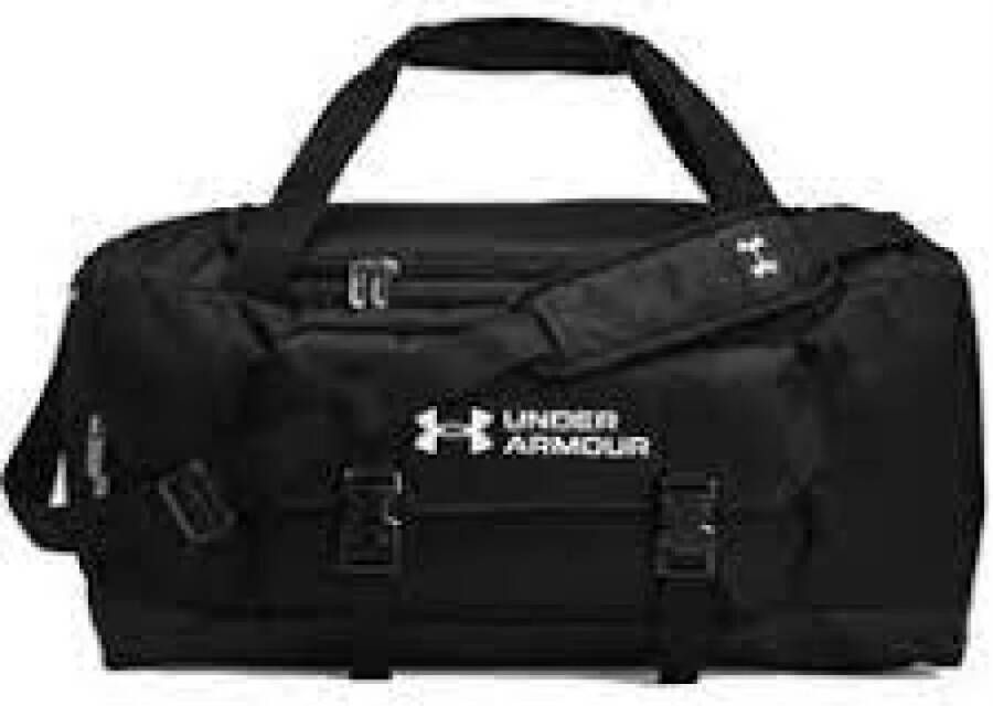 Under Armour Sporttas Gametime Zwart/Zwart/Wit OSFM