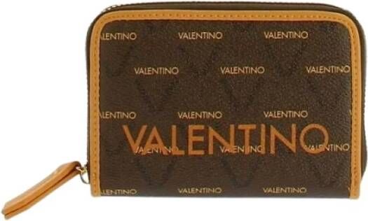 Valentino by Mario Valentino Portefeuillekaarthouders , Bruin, Unisex