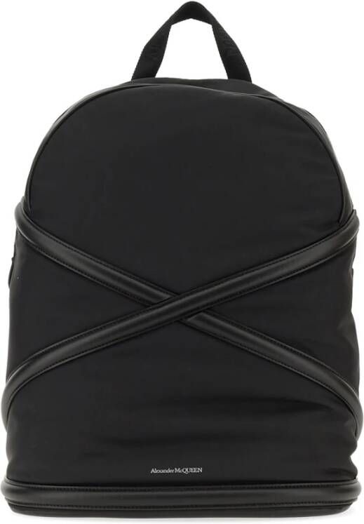 alexander mcqueen Rugzakmelicten , Zwart, Heren