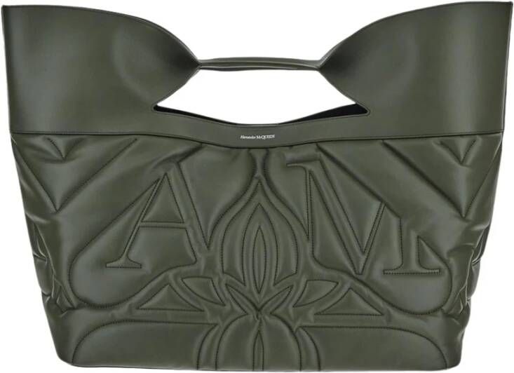 alexander mcqueen The Bow Military Green Bag , Groen, Dames