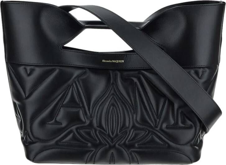 alexander mcqueen Top Handle Woman Accessories , Zwart, Dames