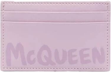 alexander mcqueen Portefeuilles Paars Heren