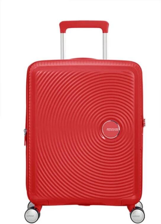 American Tourister Handbagage 55/20 Exp soundbox spinner , Rood, Unisex