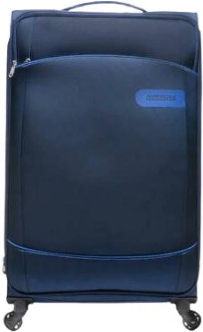 American Tourister Springpop Line Trolley Large size , Blauw, Unisex