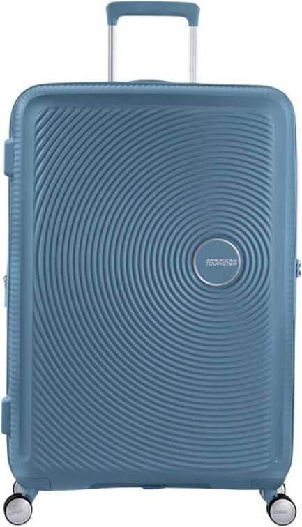 American Tourister Trolley Grande 77/28 Exp soundbox spinner , Blauw, Unisex