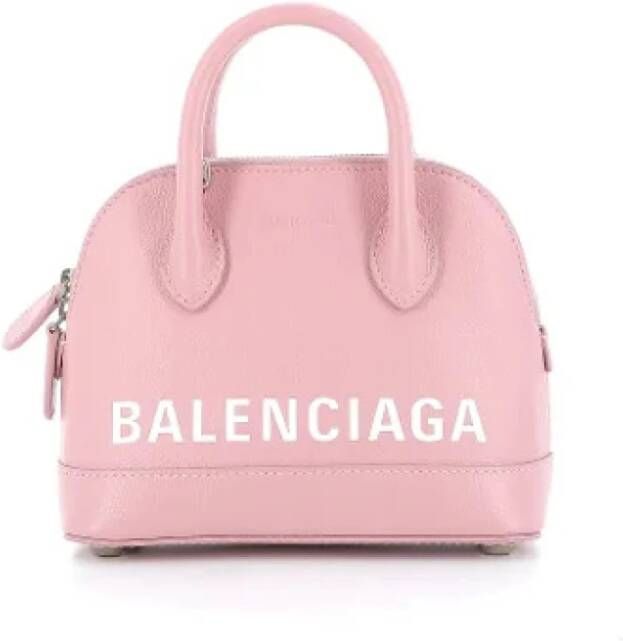 Voldoende lederen Balenciaga bags , Roze, Dames