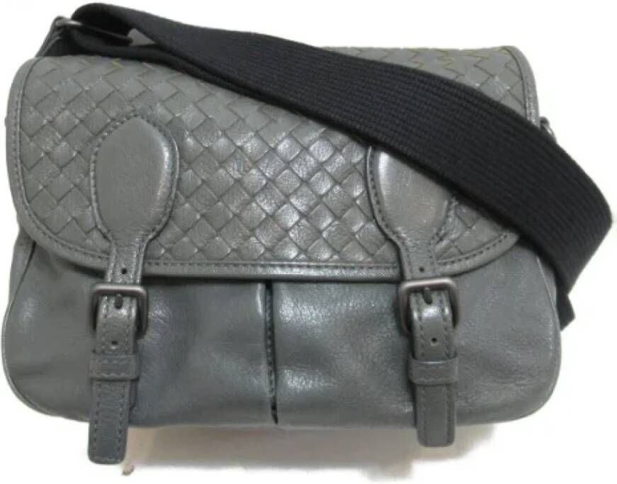 Bottega Veneta Vintage Pre owned Leather shoulder bags , Grijs, Dames