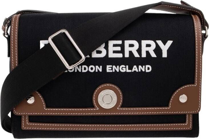 Burberry Kruis lichaamstassen , Zwart, Dames