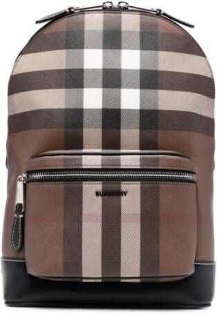 Burberry Rugzakken , Bruin, Heren