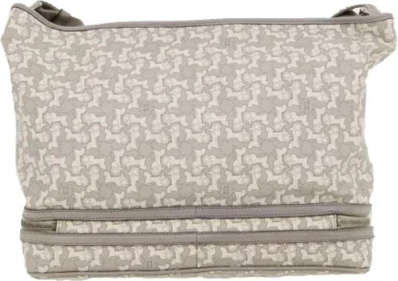 Celine Vintage Pre owned Canvas celine bags , Grijs, Dames