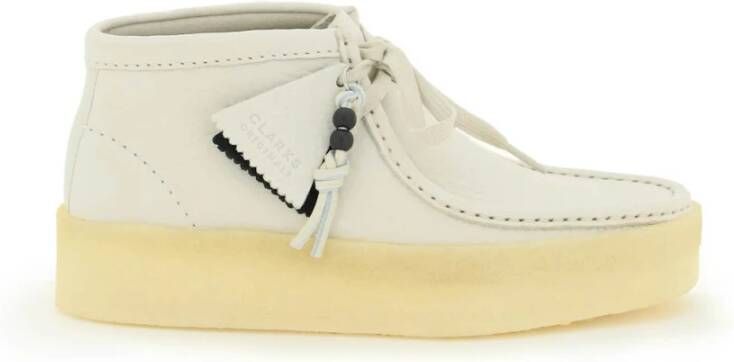 Clarks Lage Schoenen , Wit, Dames