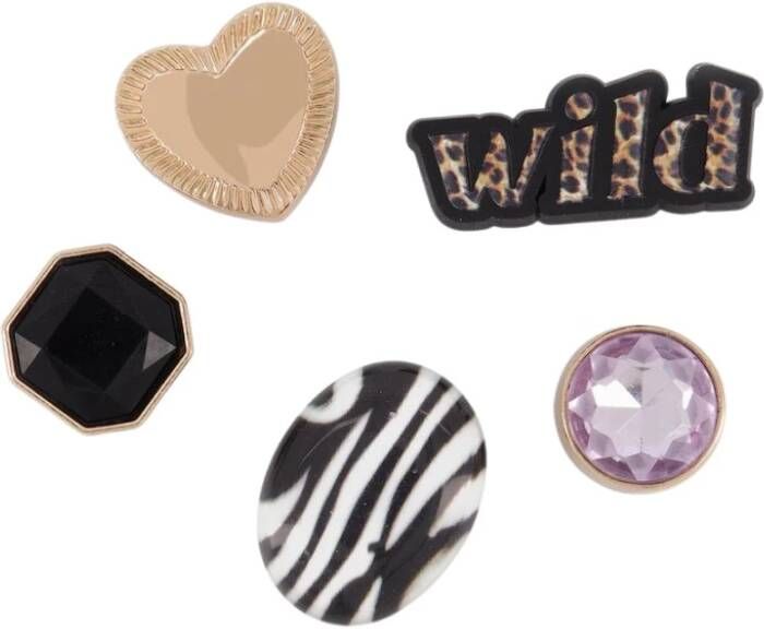 Crocs Wild And Elevated 5 Pack Jibbitz Unisex Sport Accessoires