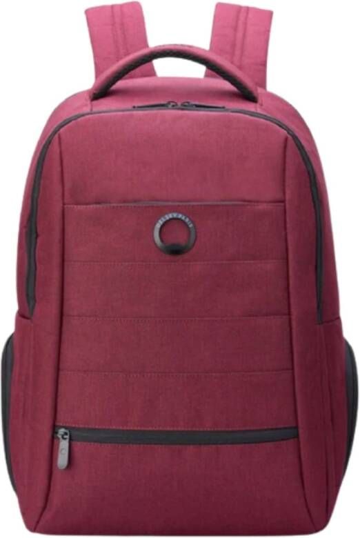 Delsey Rugzakken , Rood, Unisex