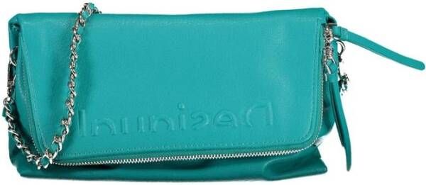 Desigual Kruis lichaamstassen , Blauw, Dames