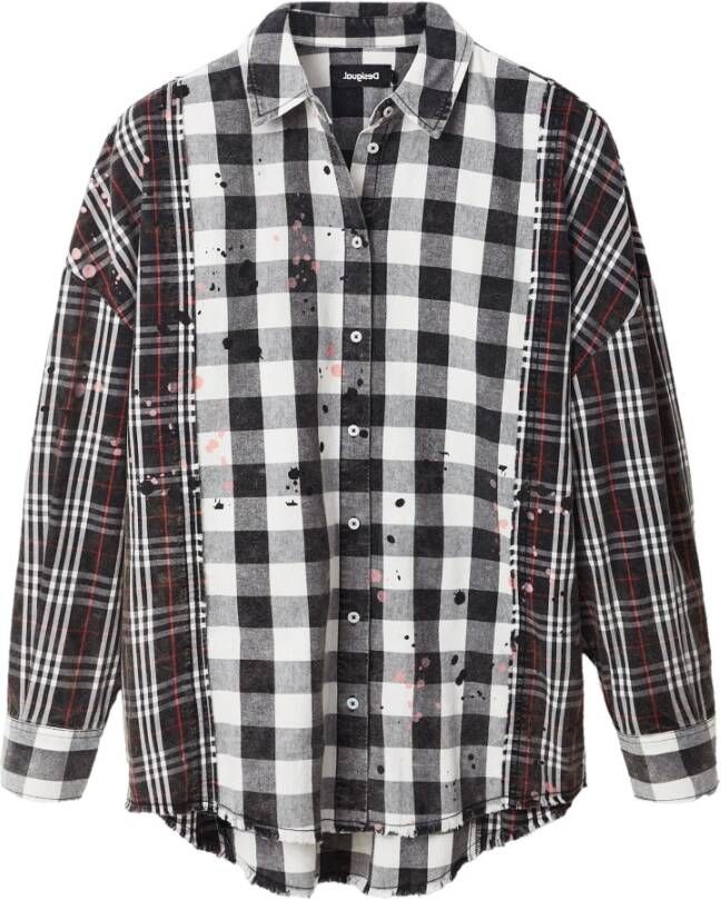 Desigual Longsleeve shirts Wit Dames