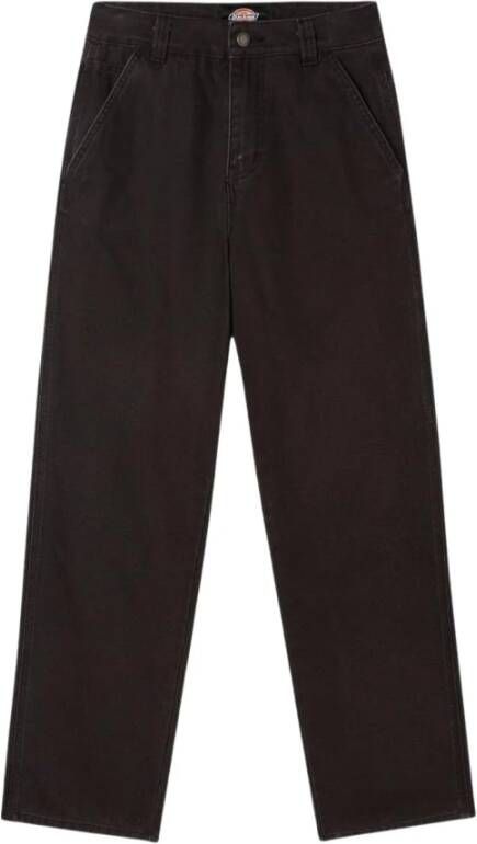 Dickies Canvas Pant W , Zwart, Dames
