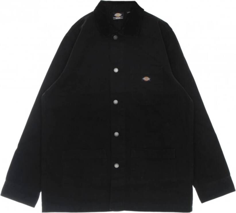 Dickies werkkleding jas duck canvas zomer klusjas , Zwart, Heren