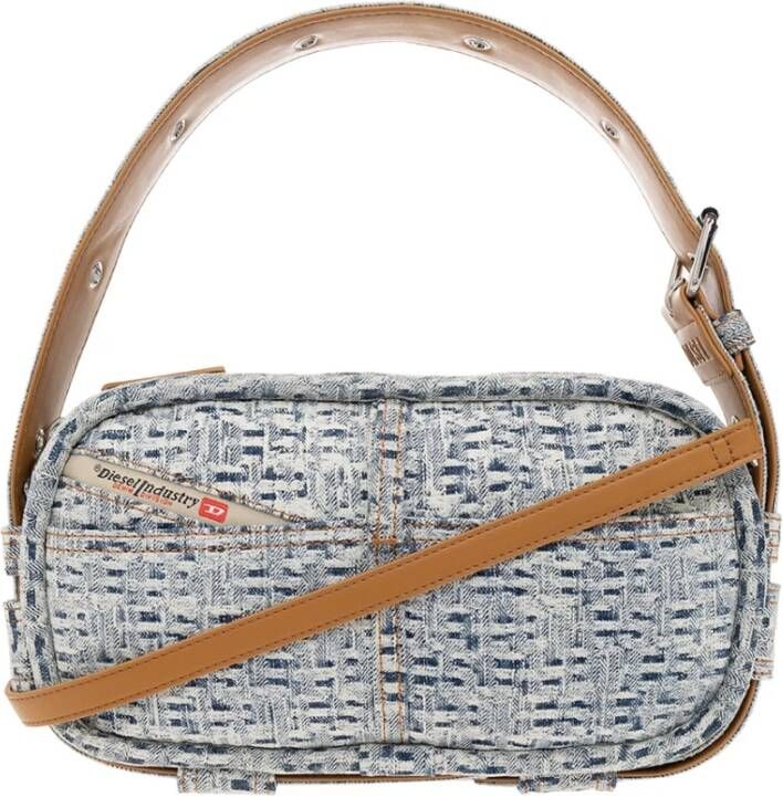Diesel Nille schouderzak , Grijs, Dames