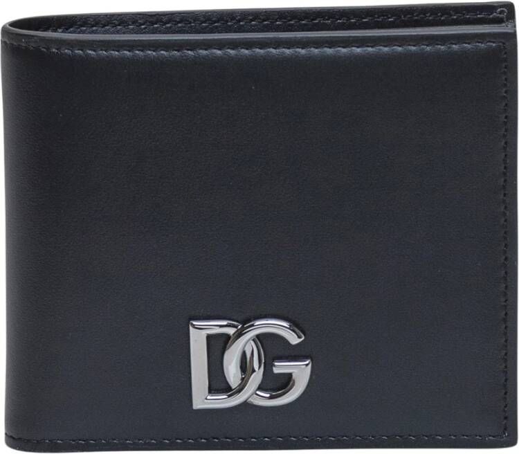 Dolce & Gabbana Portefeuillekaarthouders , Zwart, Heren