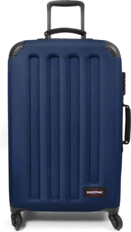 Eastpak Tranzshell 4 Wiel Trolley M gulf blue Harde Koffer