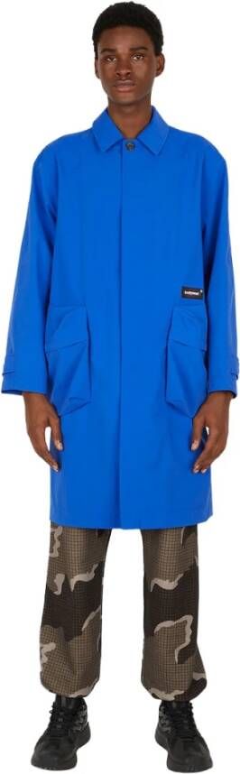 Eastpak Patch Pocket Trench Coat , Blauw, Heren